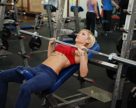 Barbell Incline Bench Press