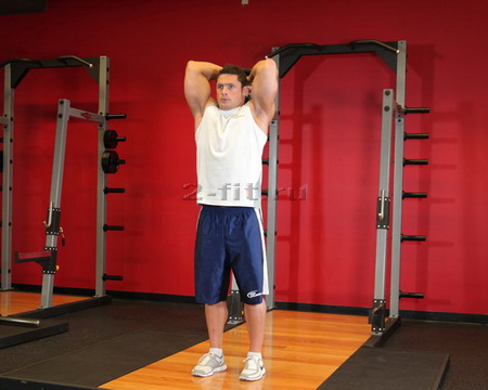 Standing Dumbbell Triceps