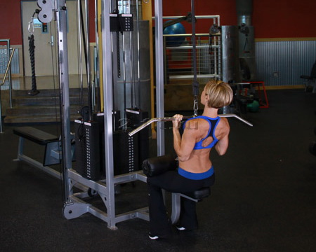 Underhand Cable Pulldowns